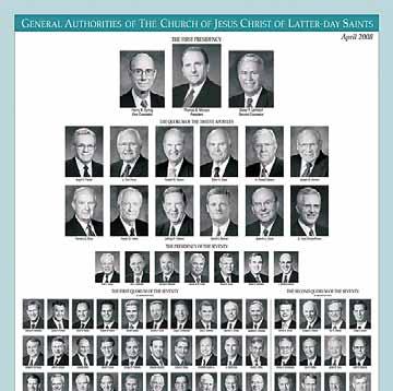 R emove the spread with photos of the General Authorities from the most recent general conference edition of the Ensign. Use it to help children learn to identify the names of the speakers.