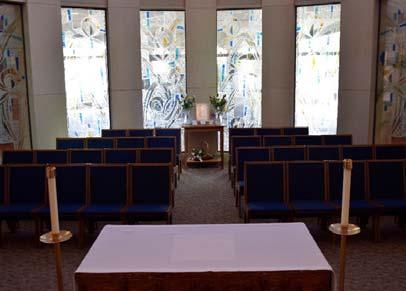 August 14, 2016 Eucharistic Chapel The room where the tabernacle