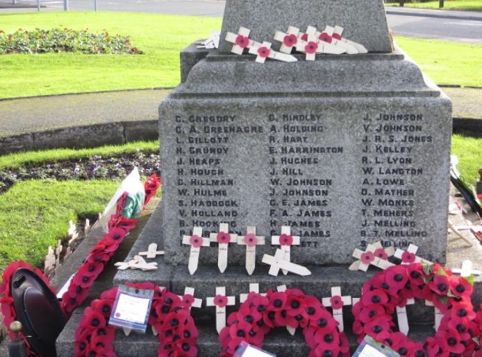 Aspull War Memorial (Photos from War Memorials Online Philip Platt) (39 pages of Lance Corporal Samuel Arnold Melling s