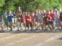 Juniors: (Girls & Boys) 6-10 years Races -60m, 5min race, 1min walk, Hold-push-up position get up & run 20m Jumps - Long Jump, High Jump, Standing Triple Jump, 5 bounding strides Throws - Cricketball