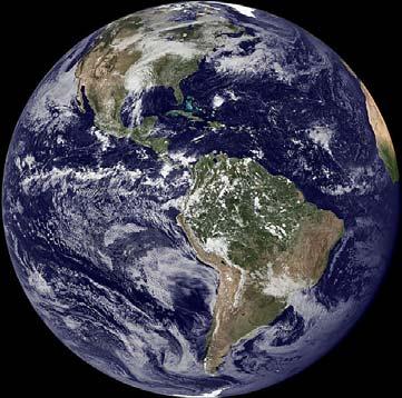 Earth from space Picture by NASA, public domain