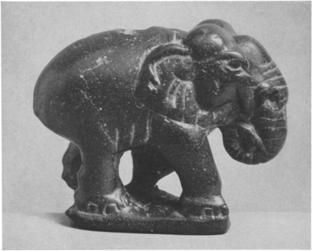 Stone elephant, Persian, Sasanian period, vi
