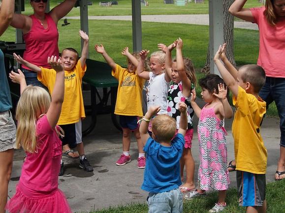 Patrick's Catholic, and Wheatland United Methodist Churches to provide VBS for approximately 30 school-aged children and 10 preschoolers.