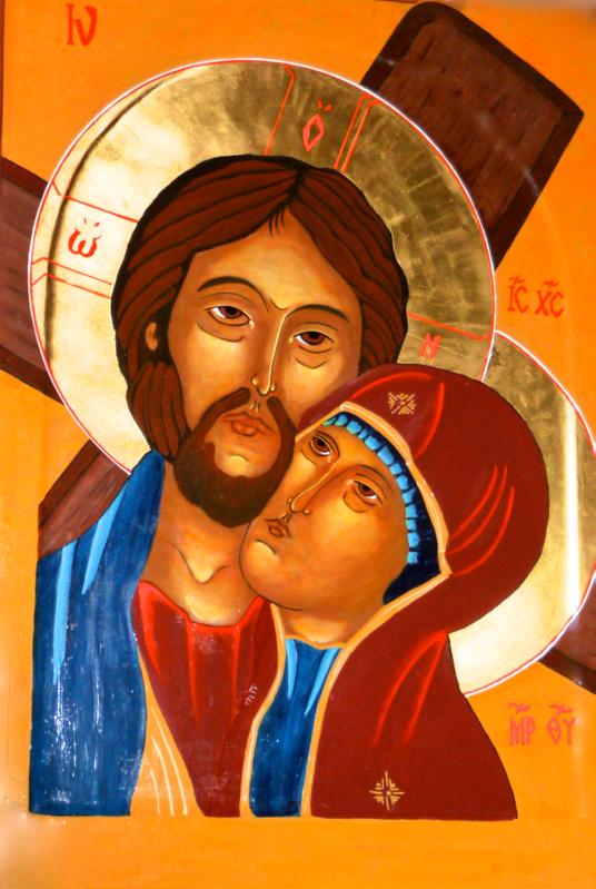 Fourth Station Jesus meets his afflicted mother To what can I liken you, to what can I compare you, O daughter of Jerusalem? What likeness can I use to comfort you, O virgin daughter of Zion?