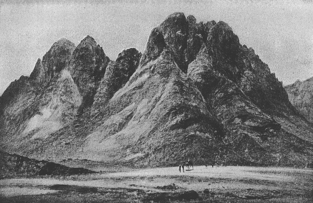 Mount Sinai, photographed ca.