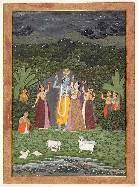 Mahabharata - Bhagavad-gītā The Mahabharata chronicles the contest between the Kauravas and the Pandavas and their struggle for the ancestral kingdom of Bharata.