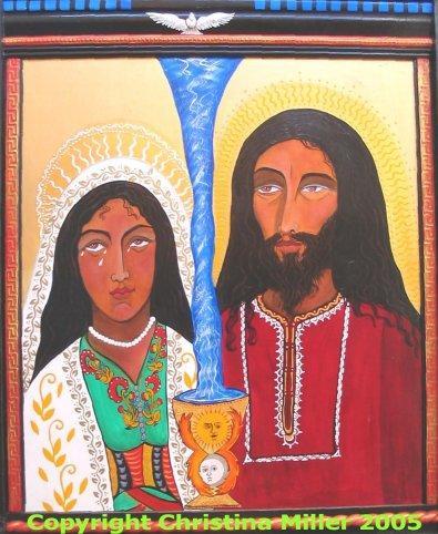 6) Second Reading: From the Gospel of Philip: There were three who always walked with the Lord: Mary, his mother, and her sister, and Magdalene, the one who was called his companion.