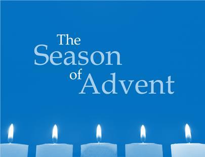 12 - Wednesday evening service, 6:30 pm Light meal 5:30 pm Dec 16-3rd Sunday in Advent worship with communion, 9am Dec.