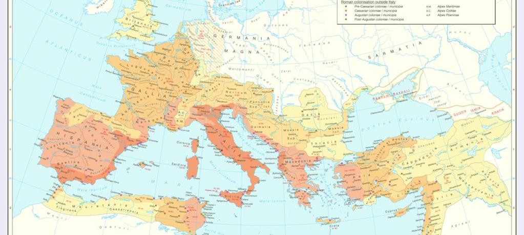 Roman Expantion In Europe and Near East