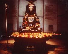 175 Lakulisha is mounted on a yoni, symbol of the female principle.