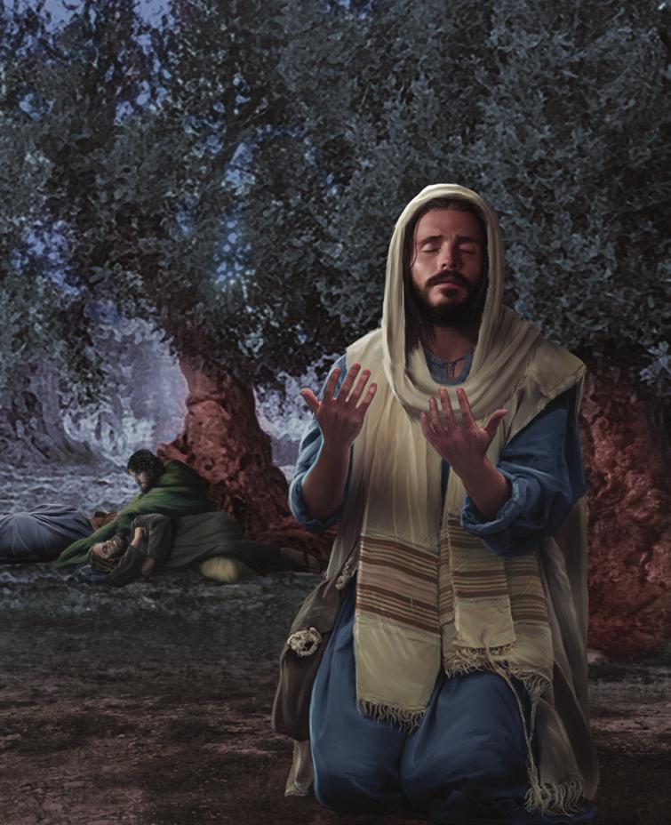 UNIT 3, SESSION 3 Jesus Prayed in the Garden LUKE 22:39-46 When Jesus and His disciples finished celebrating Passover, they went to the garden of Gethsemane to pray.