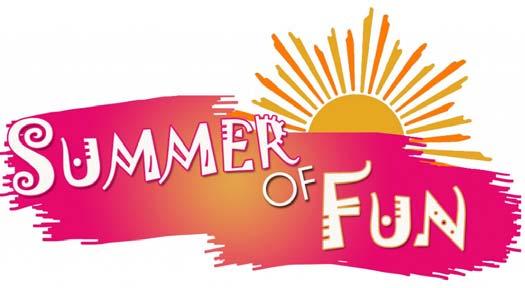 Summer of Fun Wednesdays in Adventure Alley Wednesday, June 1, Adventure Alley kids will begin their annual SUMMER OF FUN ac vi es!