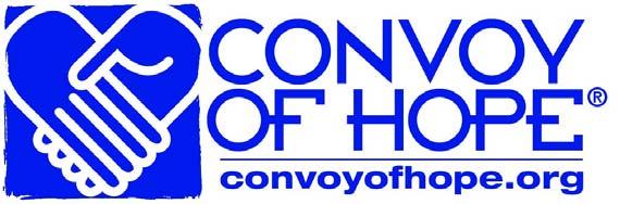 Convoy of Hope is a faith-based nonprofit, founded in 1994, that has served more than 55 million people throughout the world through international children s feeding initiatives, community
