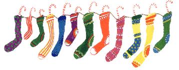 teens, men and women. How full can we make our Sock Christmas Trees?