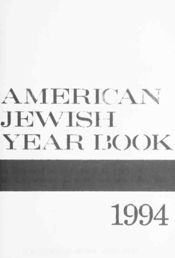 AMERICAN JEWISH YEAR
