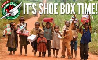 Fellowship Luncheon today following the morning worship service! All are welcome! Luncheon in King Memorial Fellowship Hall It is Shoe Box time!