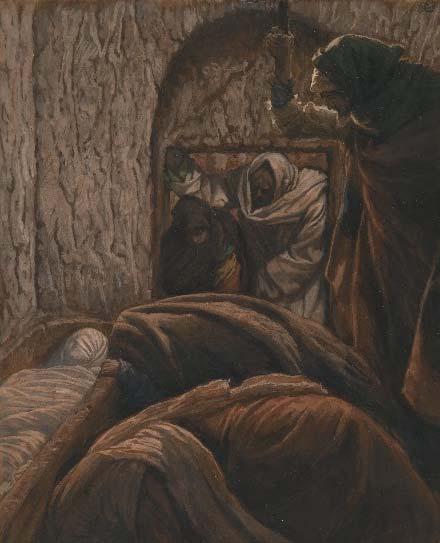 First Mystery: The Burial of Jesus Then, when evening had arrived, a certain wealthy man from Arimathea, named Joseph, arrived, who himself was also a disciple of Jesus.
