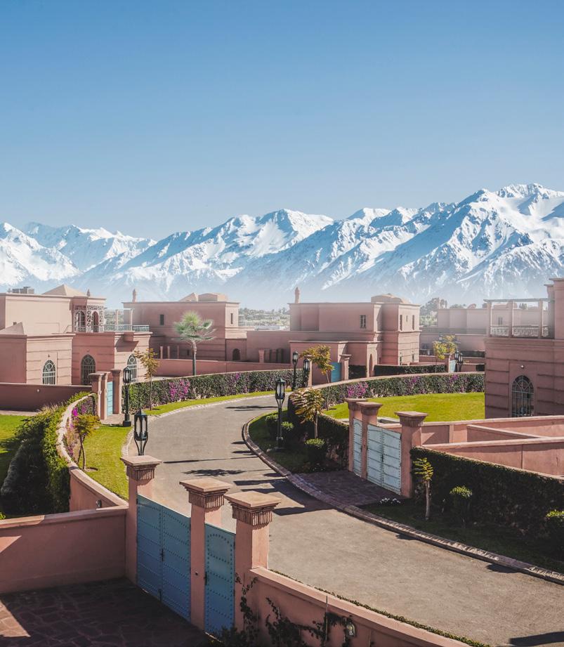 VILLA PLOTS In an enchanting natural environment with a magnificent and breathtaking view of the snow-capped Atlas Mountains, the new phase of Amelkis Resorts project truly offers buyers the