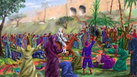 Bethel United Church of Christ April 14, 2019 6th Sunday in Lent Palm ~ Passion Sunday Journey: Into Jerusalem No matter who you are or where you