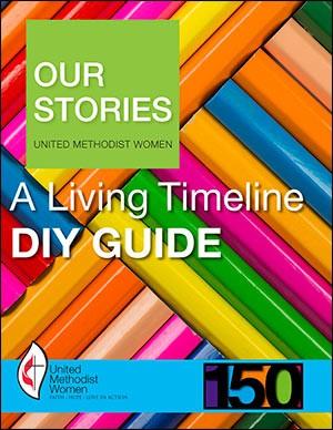 Gather for a meeting and learn how to be a part of Our Stories: A Living Timeline by looking through the Do-It-Yourself (DIY) guide Our Stories: A Living Timeline Guidebook together.