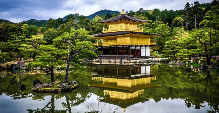 Stay - Kyoto @ The Celestine Gion Activities - Zen Meditation, Tea Ceremony, Zen Rock Garden & Golden Pavilion Early morning we will stroll to the oldest Zen Temple in Kyoto Kenninji Temple which