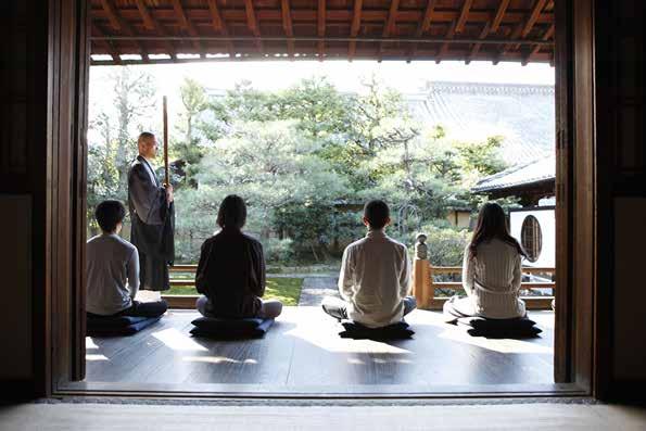 Daily 7 x Meditation/Yin Yoga Classes Group Transfer to and from Kansai Airport Welcome Lunch & Farewell Dinner All Entrance Fees to