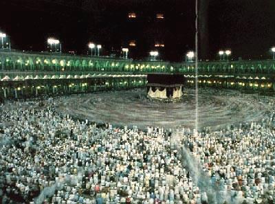 5. The Hajj The pilgrimage to Mecca.