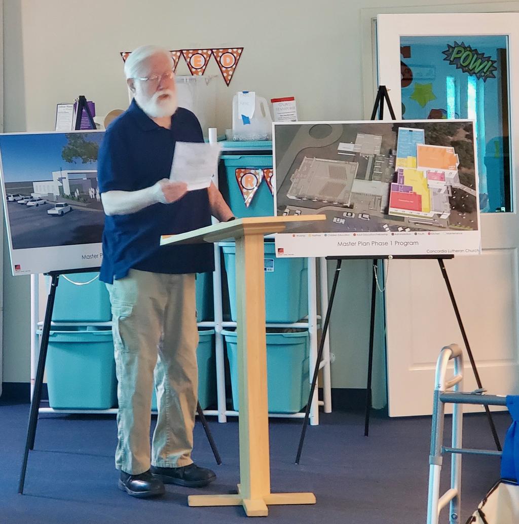 Stewardship Newsletter April 9 019 congregation's commitment to our building project. Once the loan is arranged, finalizing plans and building can start.