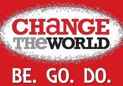 Change the World Weekend, May 20-21.