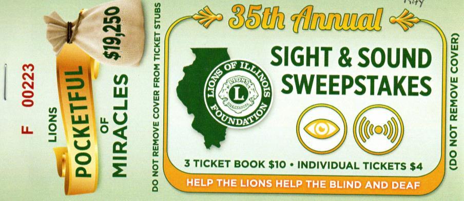 Gagewood Lions Page 2 2015 February 23 March 6-8 March 23 April 13 April 27 District 1F Convention Renaissance Chicago North Shore Hotel, Northbrook (Gagewood to host hospitality room Friday night)