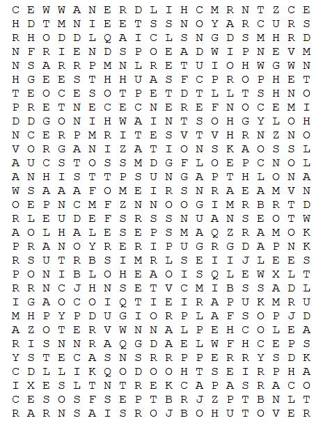 11 BIG CHALLENGE Which word appears twice in this puzzle?