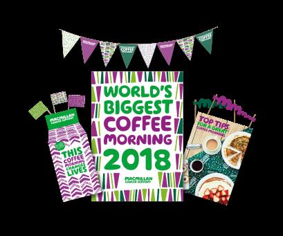 People all over the UK host their own Coffee Mornings and donations on the day are made to Macmillan.