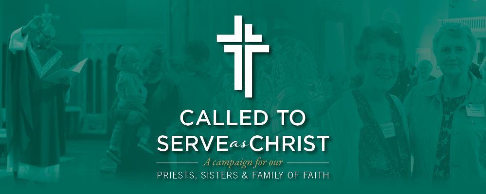 HOLY SPIRIT PARISH / PARROQUIA DEL ESPÍRITU SANTO Dear Parishioners, Thank you to those who have already pledged their support to the Called to Serve as Christ campaign.