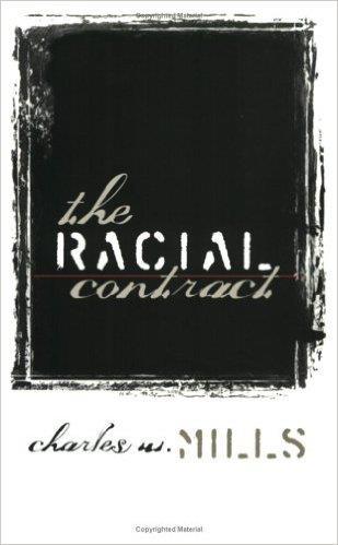 The Racial Contract The peculiar contract to which I am referring, though based on the social contract tradition that has been central to Western political theory, is not a contract between everybody