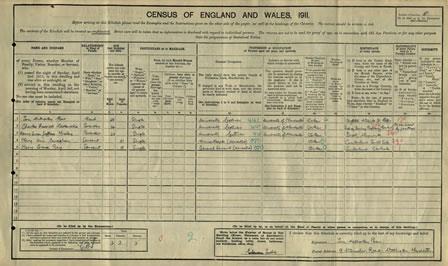 Henry G J Moseley in the 1911 Census English scientist, Henry Gwyn Jeffreys Moseley was another young man to pay the ultimate price.