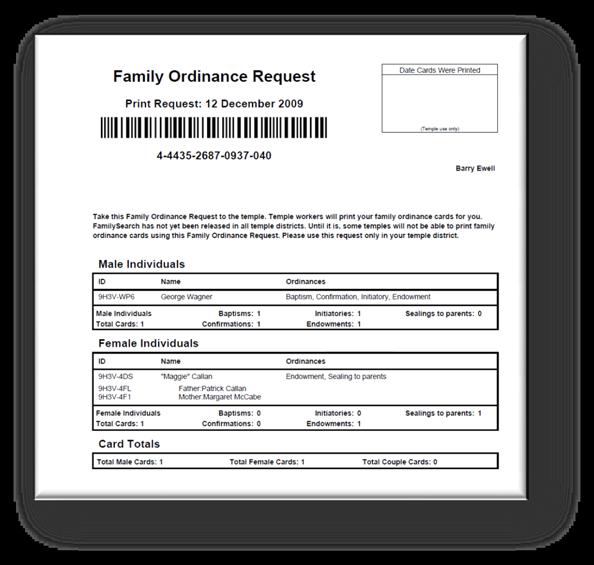 Family history consultant can help If you have filled out paper forms, ask a family history consultant to
