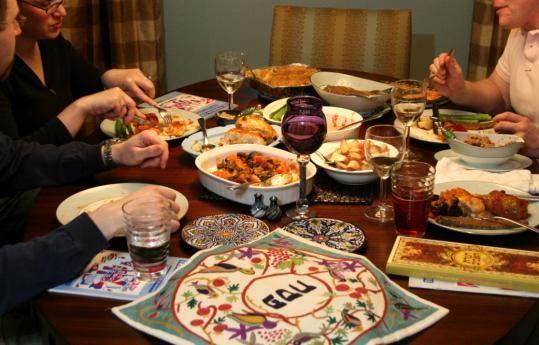 Shulchan Orech: Festive meal Passover feast Today does not