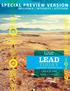 SPECIAL PREVIEW VERSION INFLUENCE INTEGRITY ATTITUDE LEAD TODAY LEADERSH I P T R AINING G U I D E A BOOK OF HOPE. Student Preview Guide