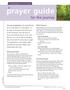 prayer guide for the journey CONFIRMED IN THE SPIRIT Meal Prayers Morning Prayer Evening Prayer