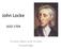 John Locke Innate ideas and innate knowledge