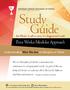 Study Guide: Four Weeks-Modular Approach