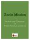 One in Mission. Norms and Guidelines. for Parish Pastoral Councils