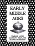 EARLY MIDDLE AGES TIMELINE - NOTES HANDOUTS - TEMPLATES GRAPHIC ORGANIZERS