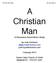 A Christian Man Study!