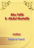 Abu Talib b. Abdul Muttalib. Author : Kamal al Syyed