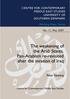 The weakening of the Arab States. Pan-Arabism re-revisited after the invasion of Iraq. Peter Seeberg