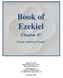 Book of Ezekiel. Chapter 47. Theme: Millennial Temple
