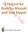 A Mahzor for Rosh ha-shanah and Yom Kippur