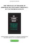 THE THEOLOGY OF THE BOOK OF JEREMIAH (OLD TESTAMENT THEOLOGY) BY WALTER BRUEGGEMANN