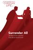 Surrender All SIx BIBle STudy lessons for Group discipleship